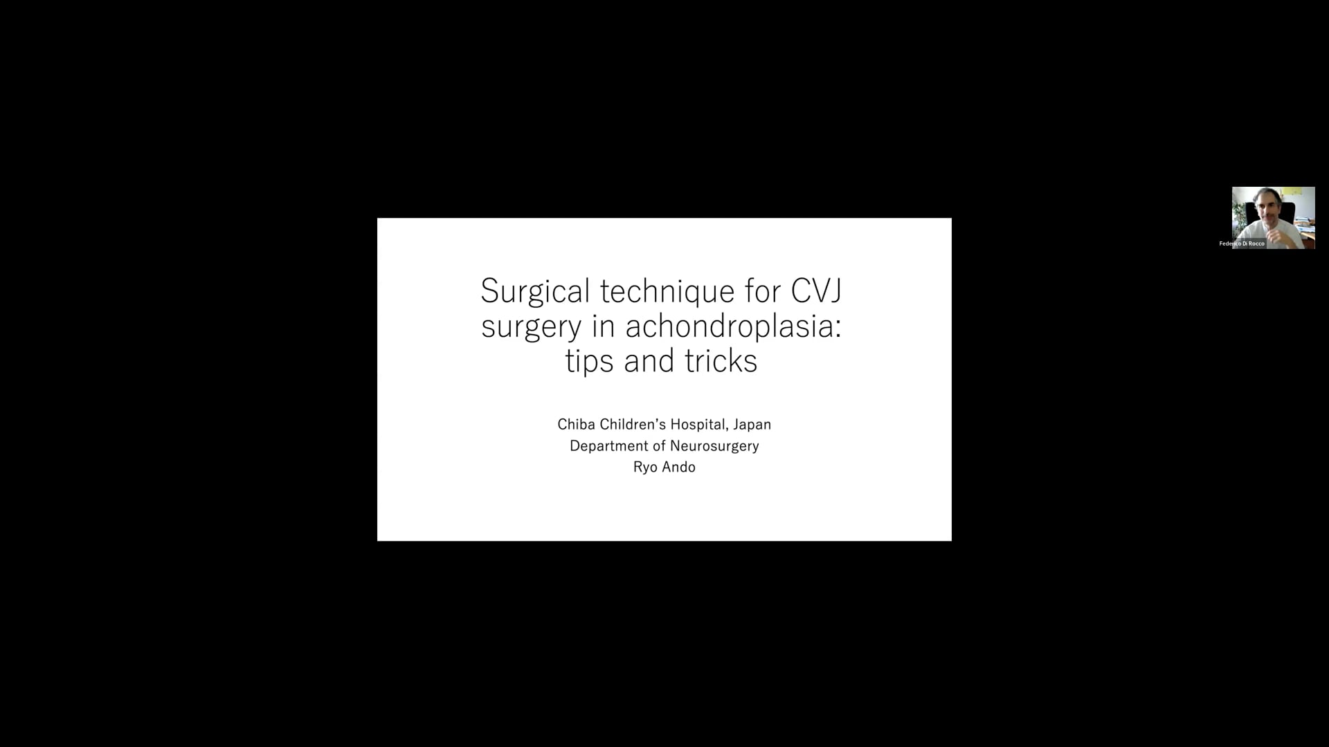 ISPN Webinar 6/26 – Pediatric Craniovertebral Junction (CVJ) – Surgical Technique for CVJ Surgery in Achondroplasia: Tips and Tricks