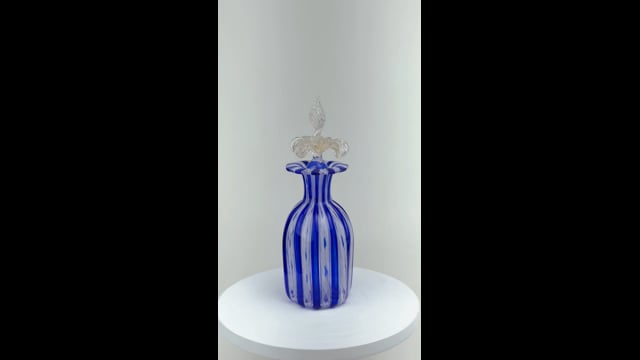 Frasco Bastões Azul e Branco