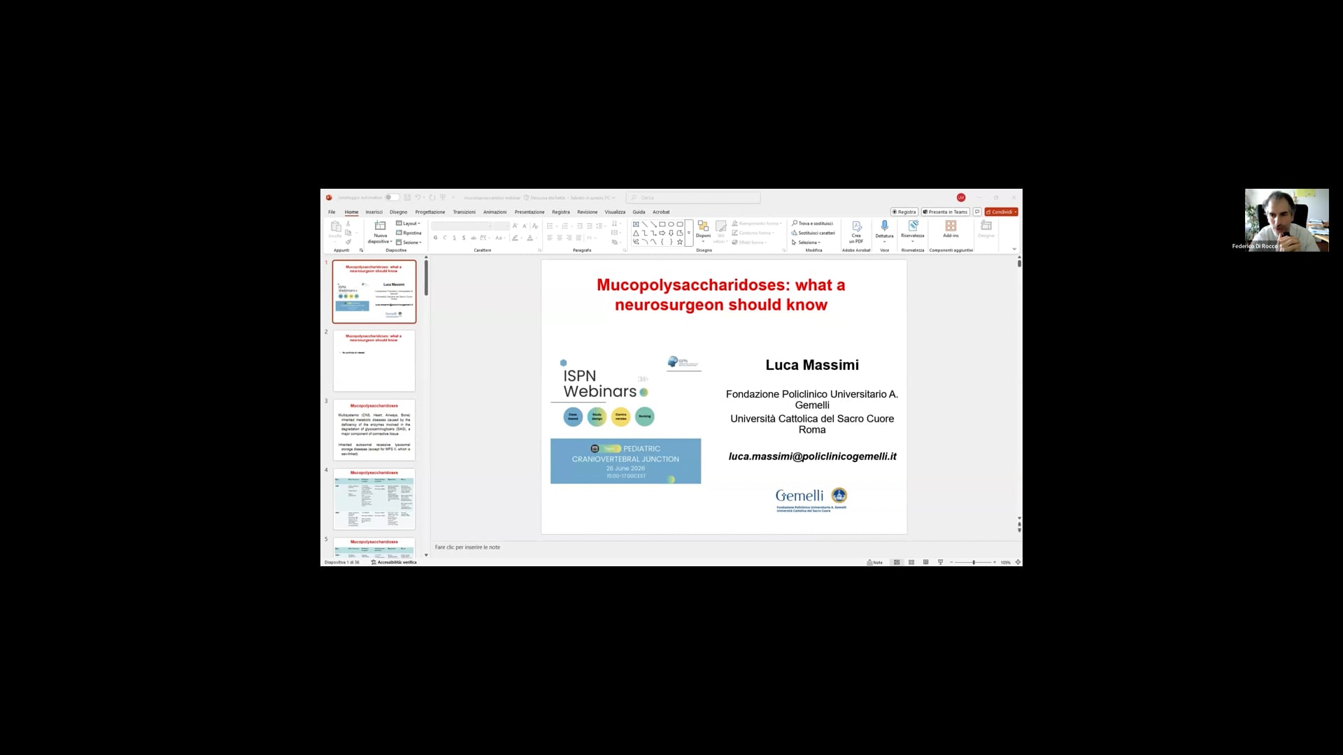 ISPN Webinar 6/26 – Pediatric Craniovertebral Junction (CVJ) – Mucopolysaccharidosis: What a Neurosurgeon Should Know