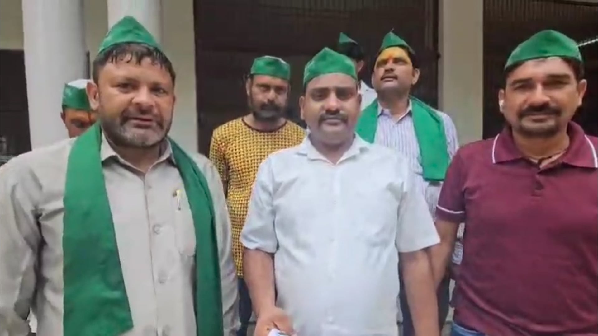 भारत-अमेरिका ट्रेड समझौते के विरोध में भाकियू (सुनील) का प्रदर्शन, डीएम को सौंपा ज्ञापन
