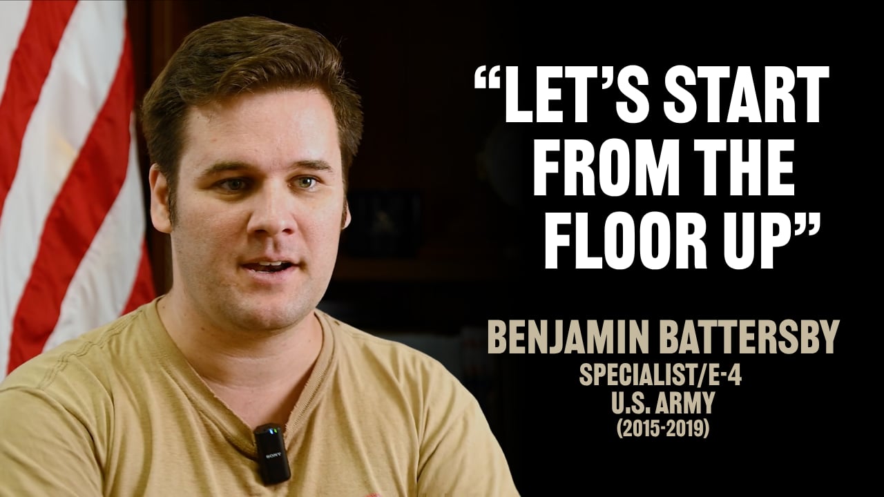 Benjamin Battersby - "Let's Start From the Floor Up"
