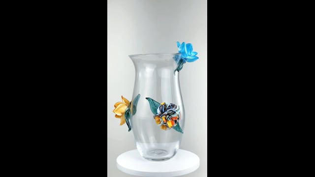 Vaso Flores Coloridas