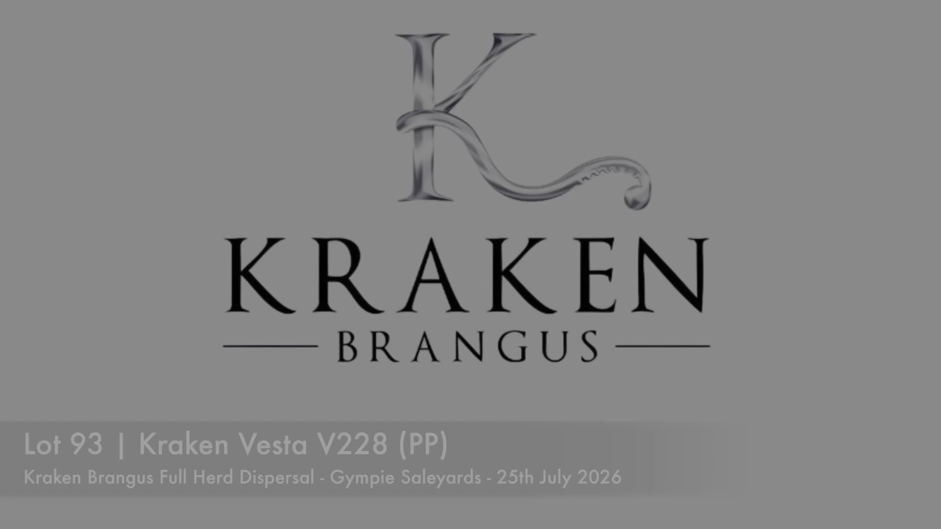 KRAKEN VESTA 820V228 (PP) (Kraken Brangus)