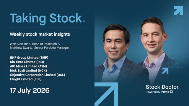 Taking Stock Weekly Insights 17 July 2026