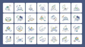 50 Animated Web Development, a Technology Illustration by Creative Stall (Thumbnail 1 of 4)