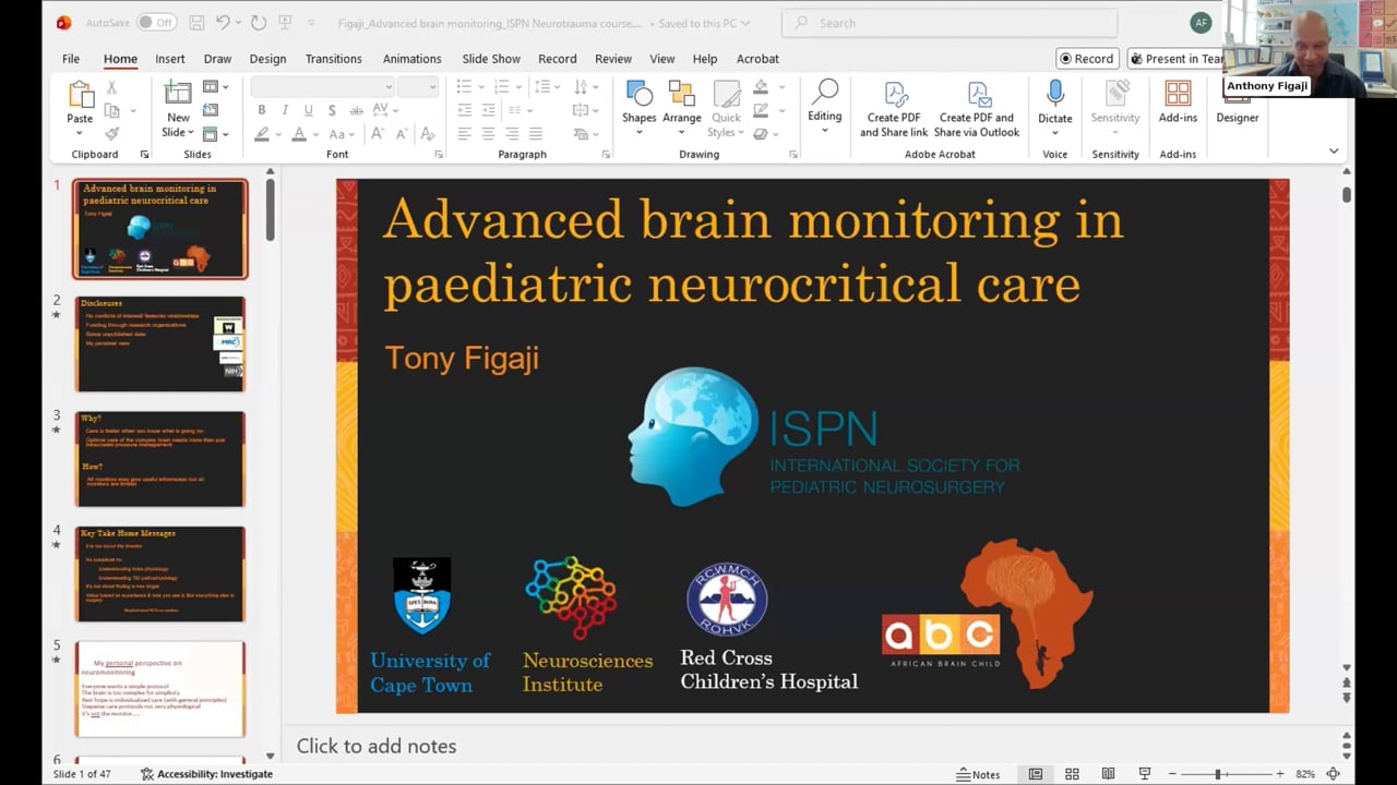 ISPN Webinar 7/26 – Neurotrauma – Advanced Brain Monitoring in Pediatric Neurocritical Care