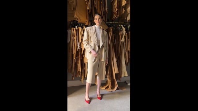 Blazer Lauren Bege
