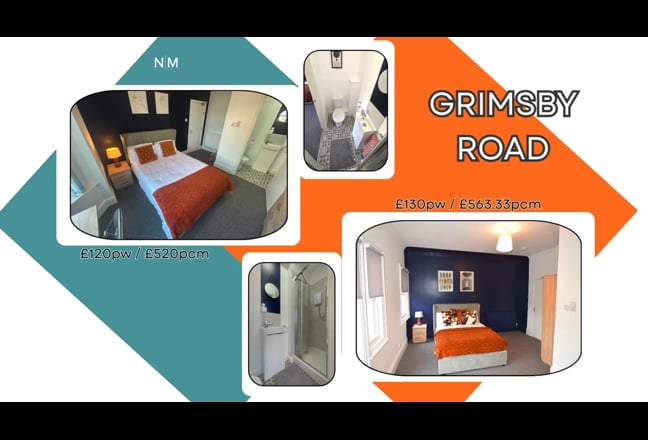 Grimsby Road, Cleethorpes Shared House 🏠 Main Photo