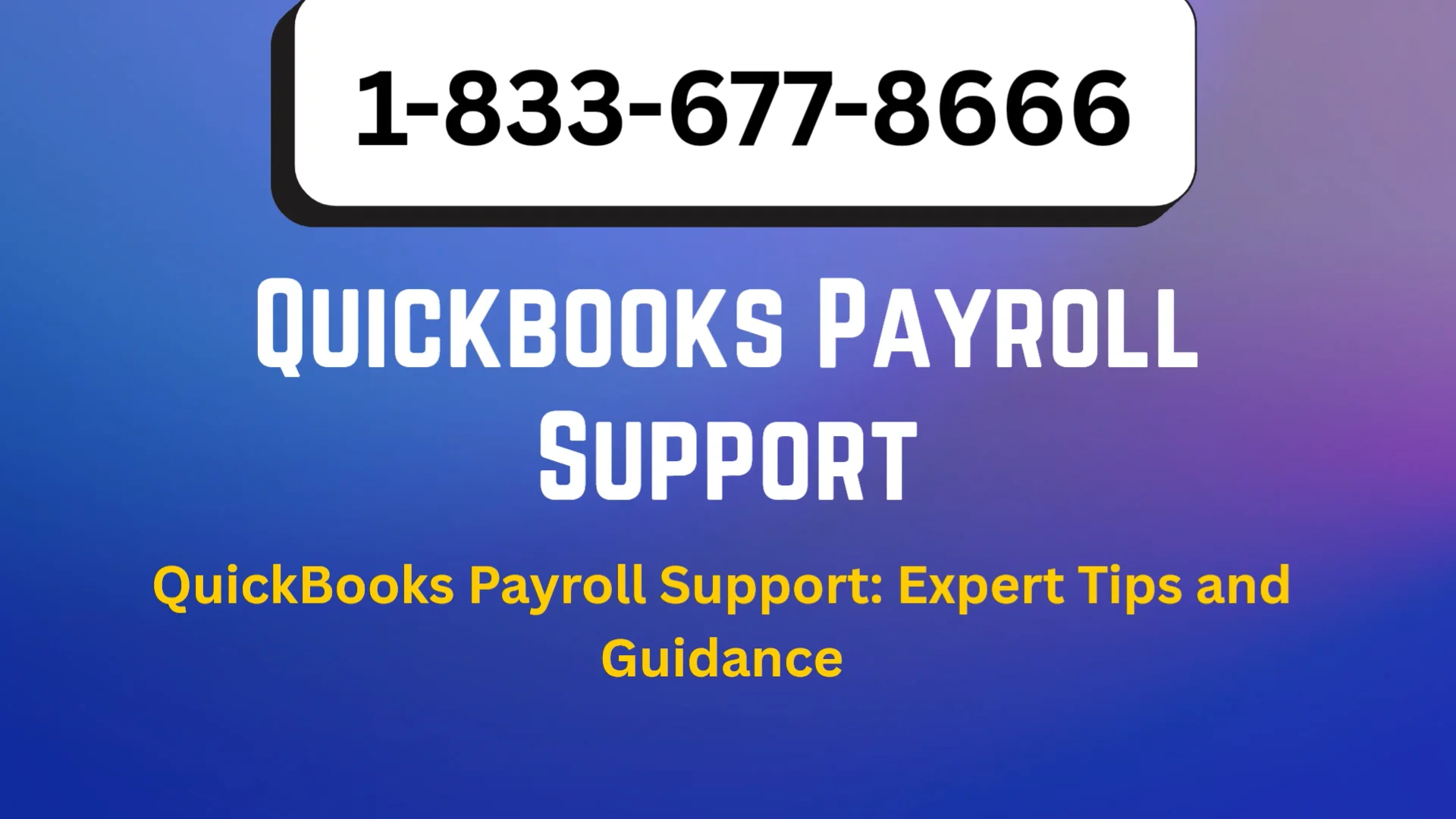 QuickBooks Payroll Support Success Guide
