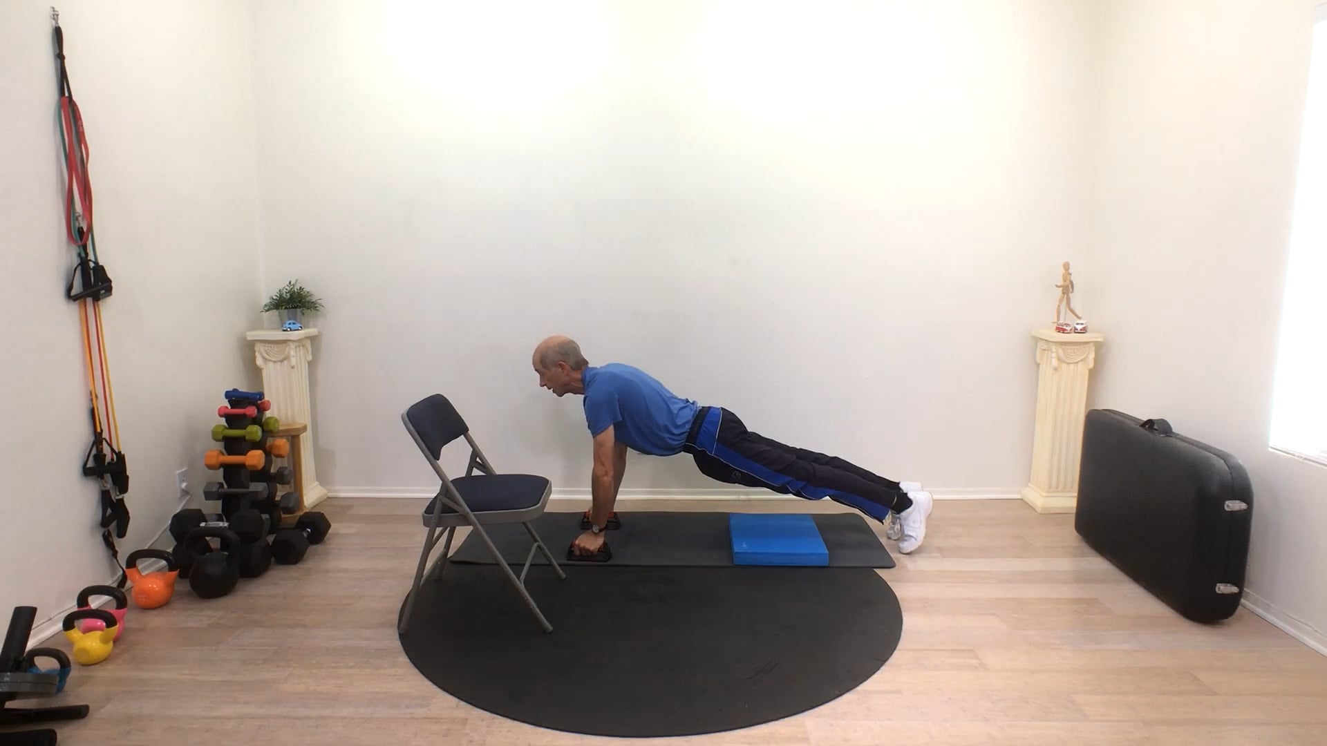 Push up handle exercises for upper body strength