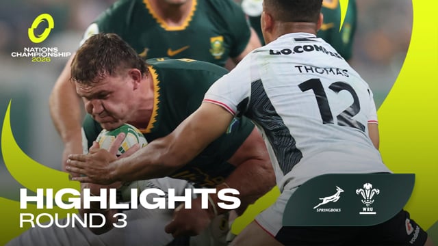 Nations Championship 2026 | South Africa v Wales | Round 3