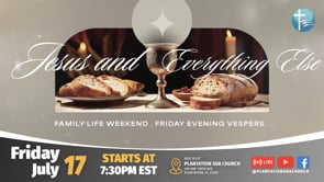 Jesus and Everything Else (Service)