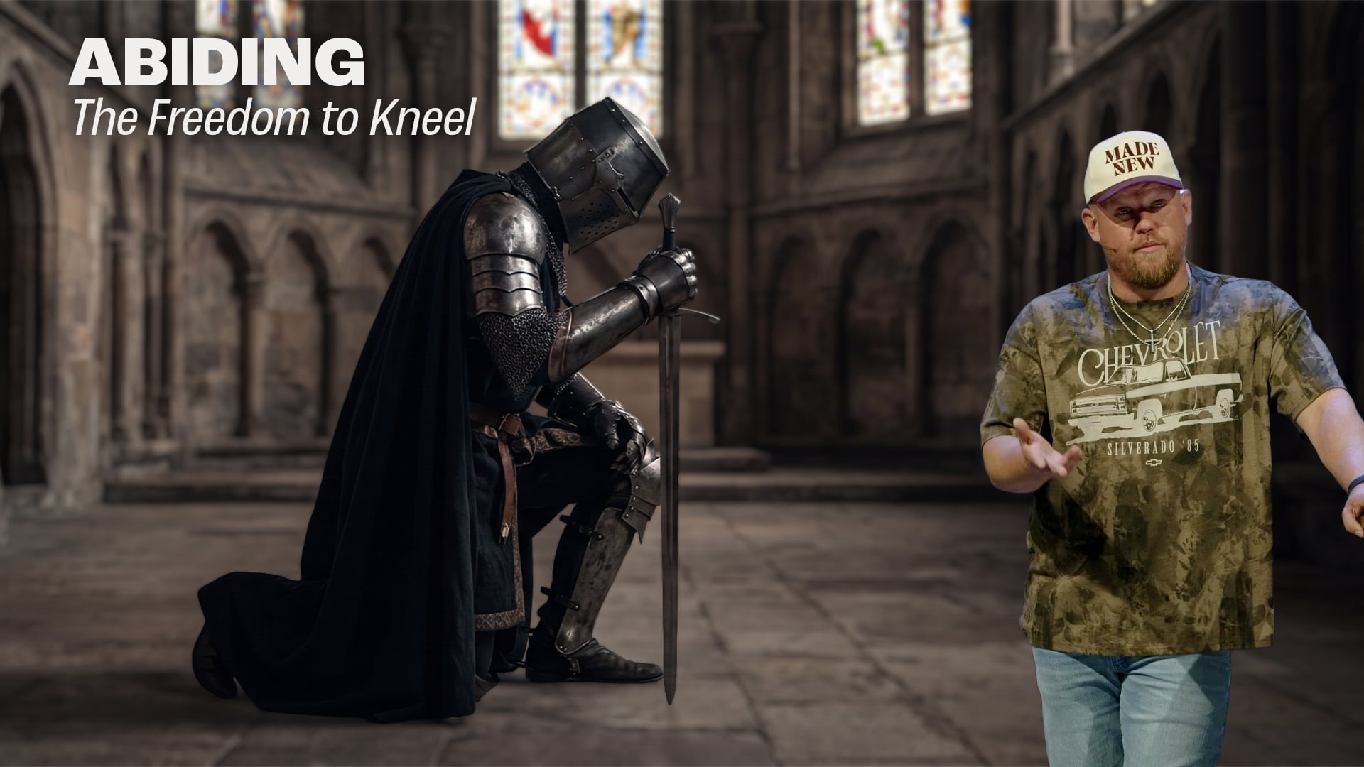 Abiding: The Freedom to Kneel