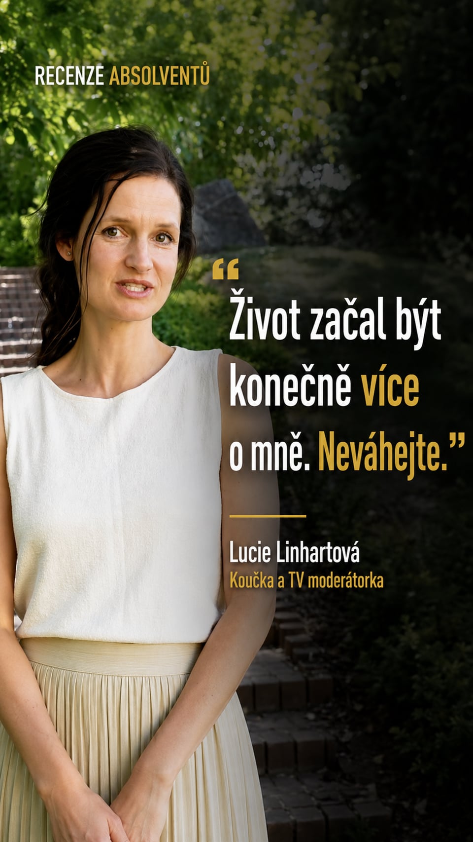 Videoreference — Lucie Linhartová