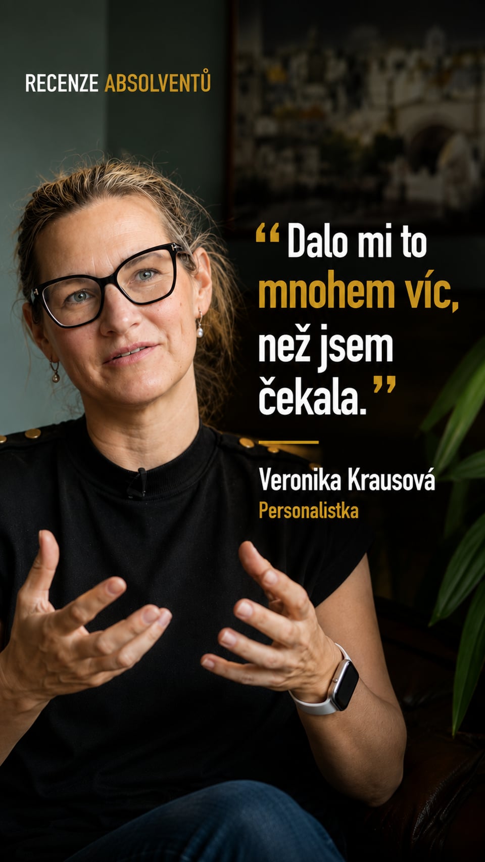 Videoreference — Veronika Krausová