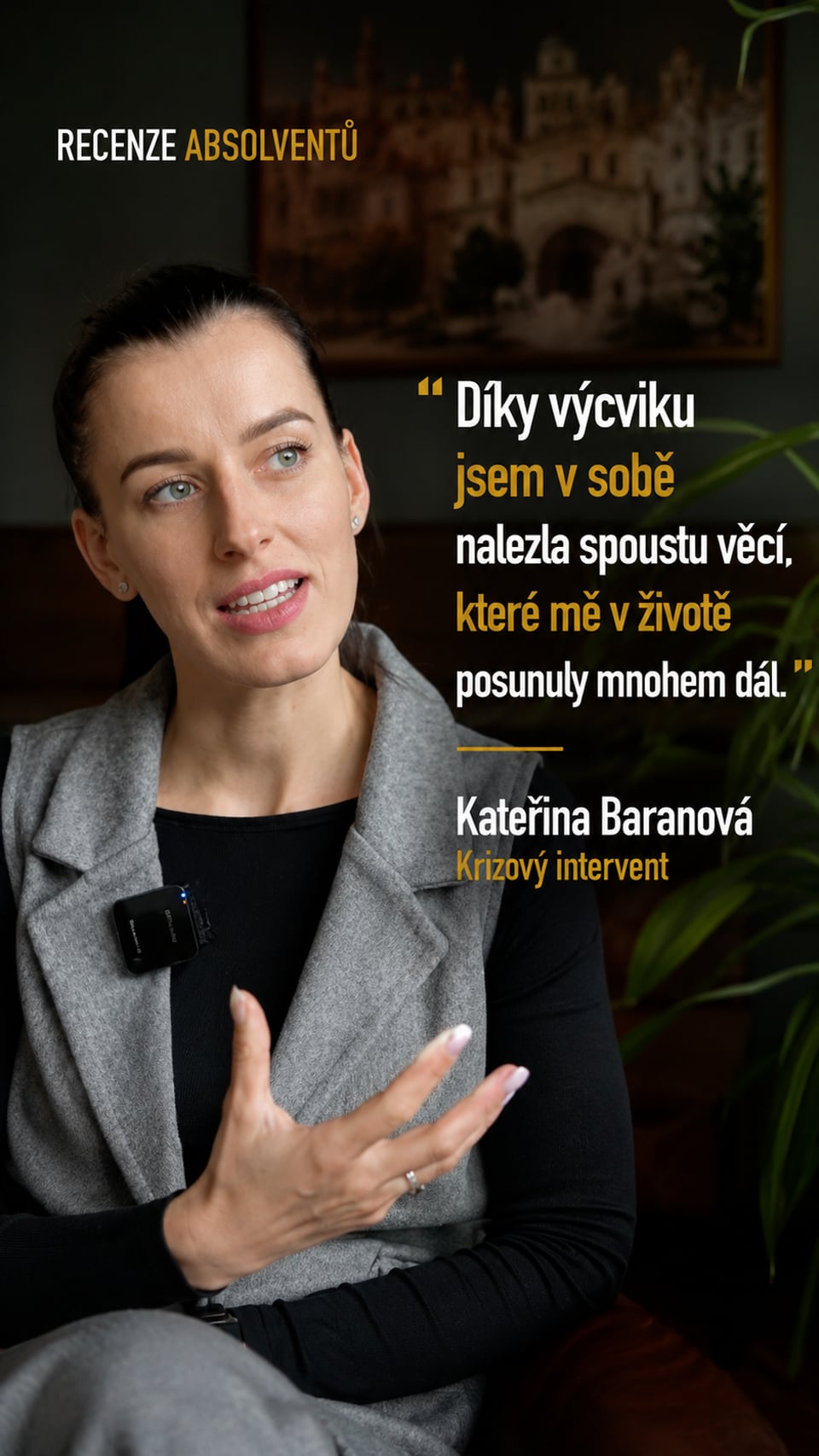 Videoreference — Kateřina Baranová