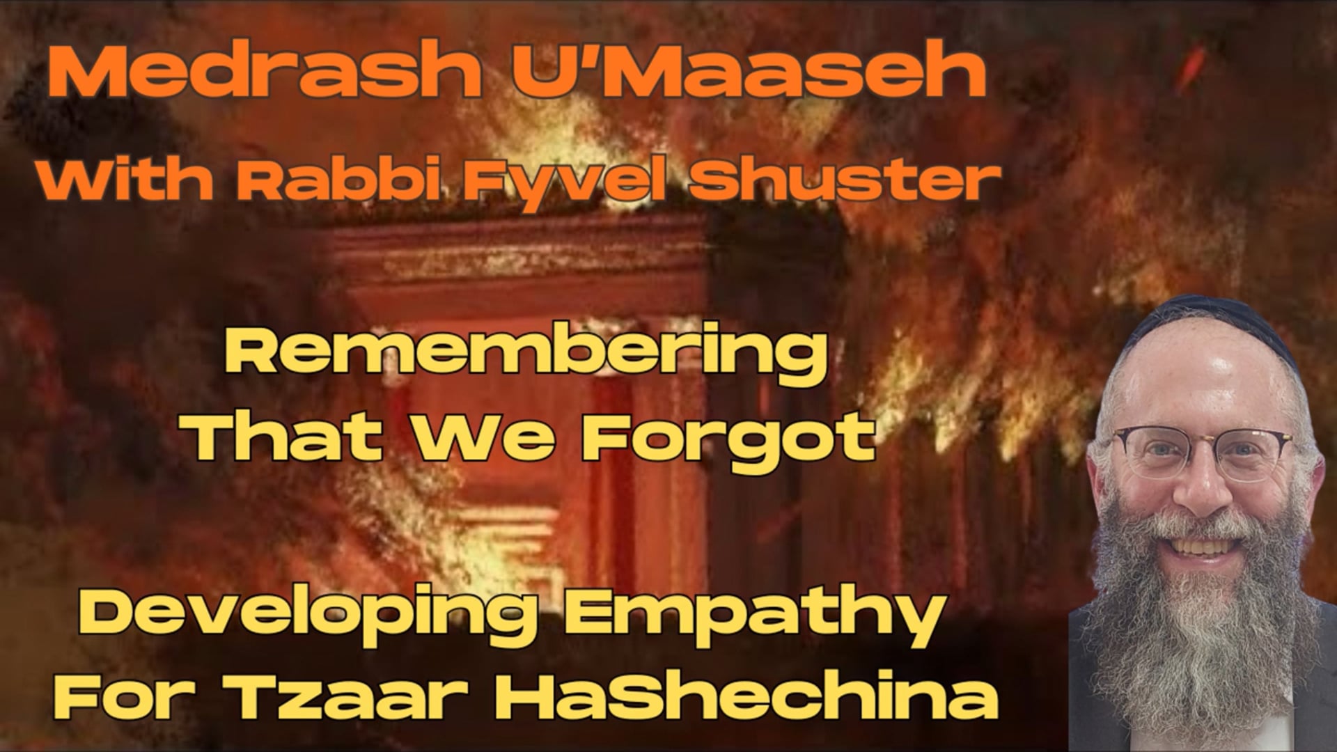 Tisha B'Av Shiurim