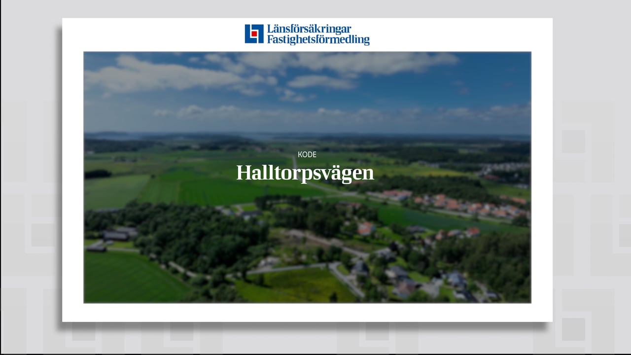 Tomt på Lilla Halltorpsvägen 1 Kode Kungälvs kommun - video