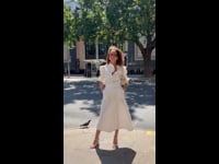 The Off White Audrey Blouse and Liv Skirt