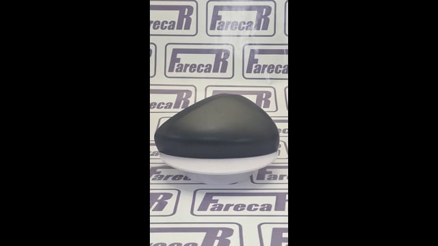 CAPA RETROVISOR PRETA FOSCA ORIGINAL DIR AIRCROSS 2010
