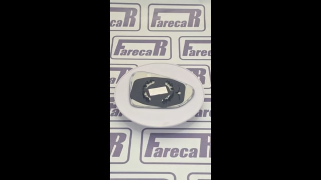 LENTE SUB RETRO LENTE RETROVISO C/BASE METAGAL ESQ ARGO CRONOS