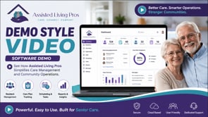 Demo Style Video Project Assisted Living Pros