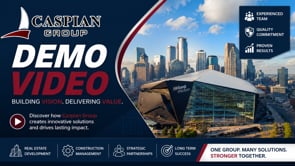 Demo Style Video Project for Caspian Group