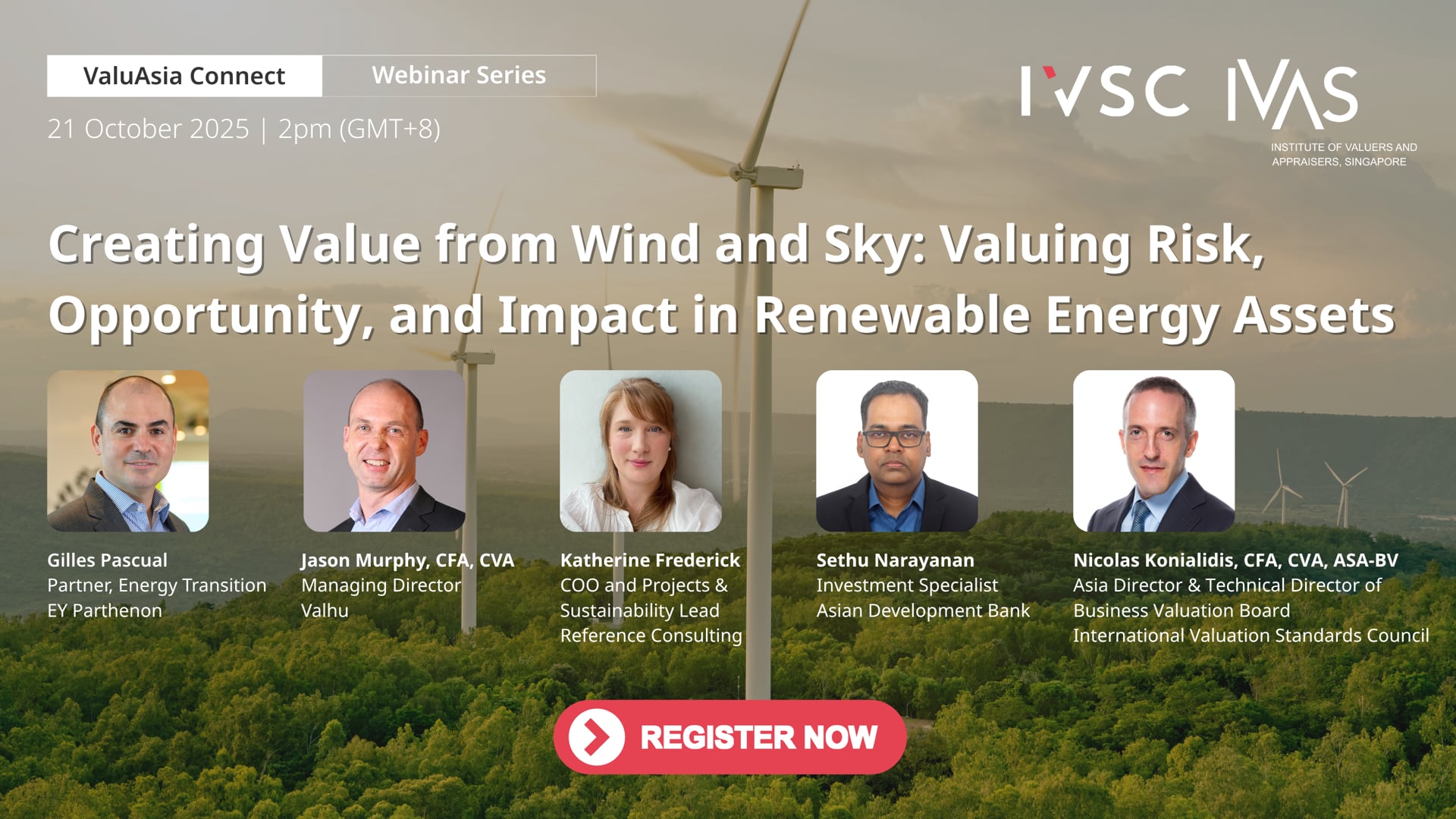 ValuAsia Connect - Creating Value from Wind and Sky: Valuing Risk, Opportunity, and Impact in Renewable Energy Assets
