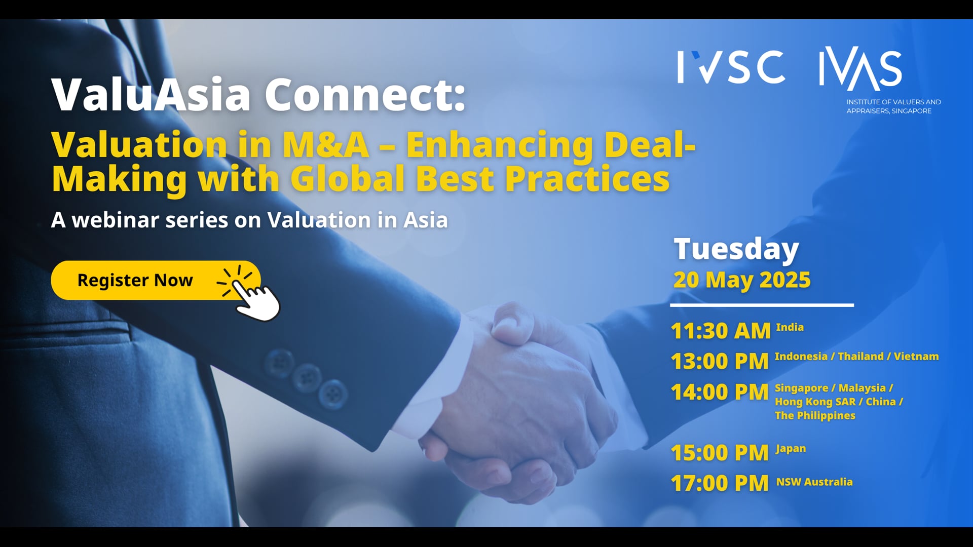 ValuAsia Connect Webinar Series: Mergers & Acquisitions