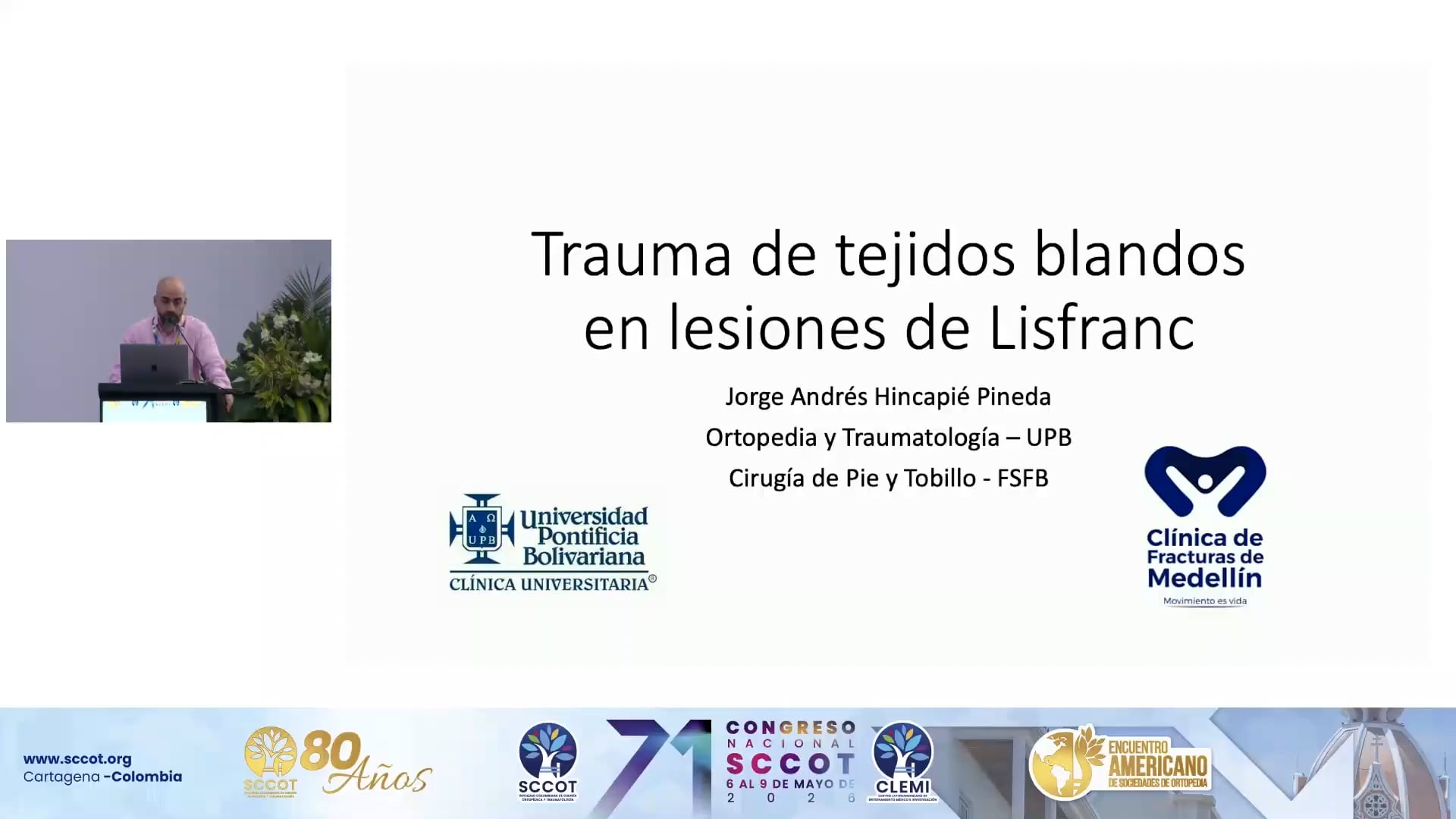 Manejo de Tejidos Blandos en Lesiones de Lisfranc