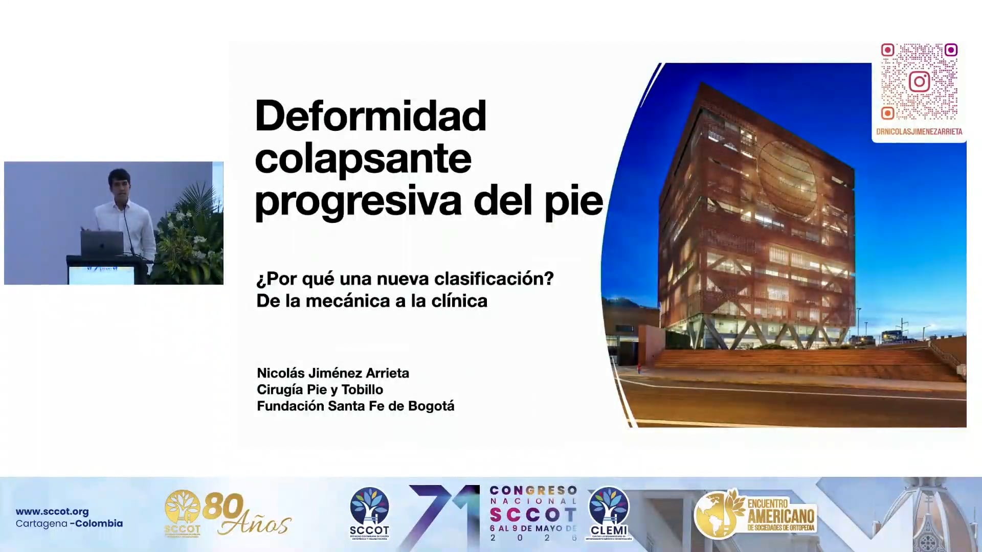 Clasificación Deformidad Pie Colapsado Adulto
