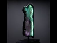 Astro West - Natural Accent Hand Cut Mexican Fluorite Lamp AWHOME554