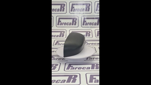 CAPA RETROVISOR PRETA TEXTURIZADA METAGAL DIR TORO COMPASS COMMANDER