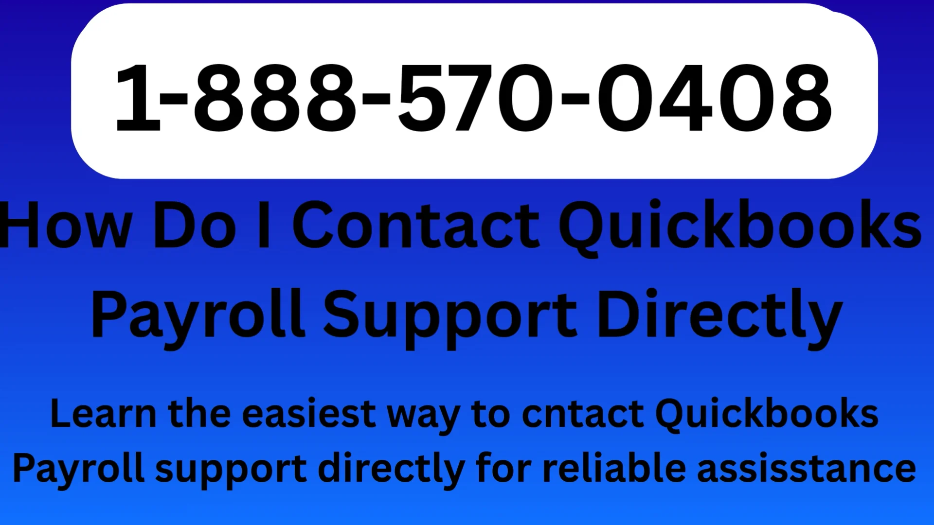 %{{QuicKBooks™©}} Payroll Support ©Complete BreaKdown — All Support Channels Explained: 2026 Step~by~step GUIDE