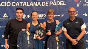 Maria Subirà es corona subcampiona de Girona de pàdel mentre es prepara el MIR