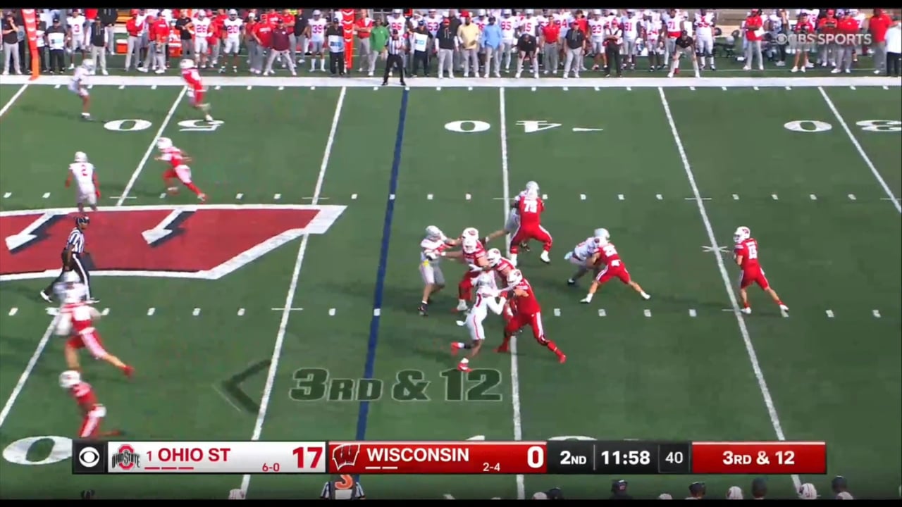 Catch made with the legs-NCAA v NFHS