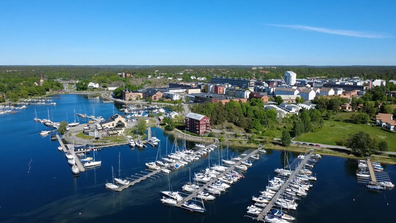 2 rum Lägenhet på Odelbergs väg 10 Gustavsbergs Hamn Värmdö kommun - video