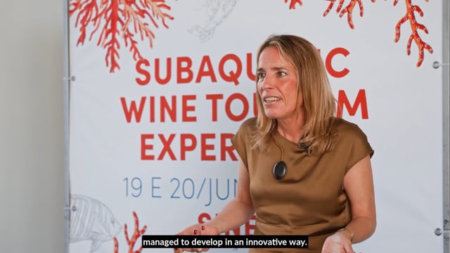 Subaquatic Wine Tourism Experience &ndash; Entrevista Maria Jo&atilde;o de Almeida
