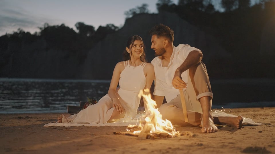 Still from Dhanya & Dharti next day edit by Happy Soul Films, Toronto wedding videographers