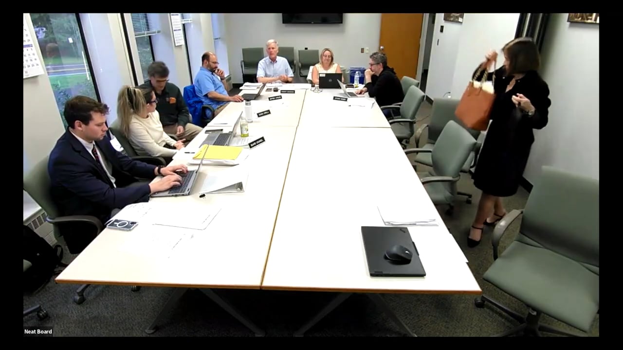 Town of New Castle Planning Board Meeting 7/21/26