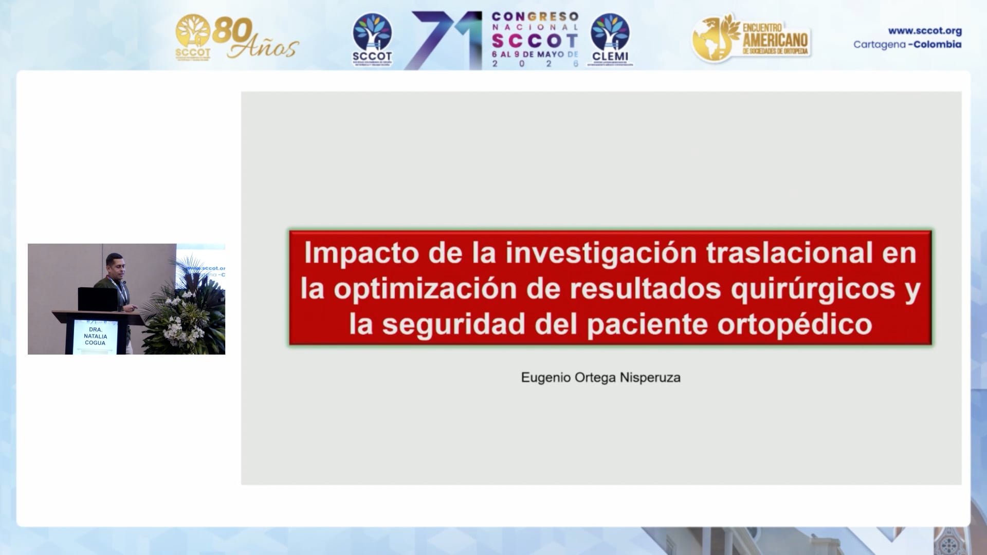 Impacto de la investigación traslacional en la optimización de resultados quirúrgicos y seguridad del paciente ortopédico