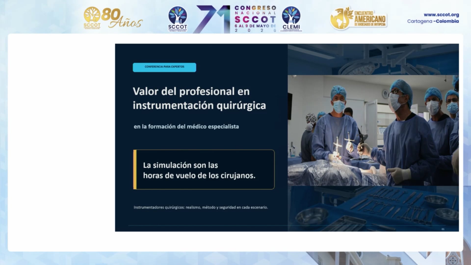 Simulación quirúrgica el valor del profesional en instrumentación quirúrgica en la formación del especialista médico