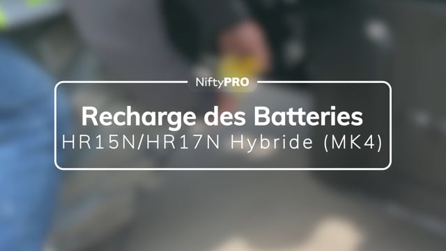 Guide de recharge des batteries de la HR15N/HR17N Hybride (MK4)