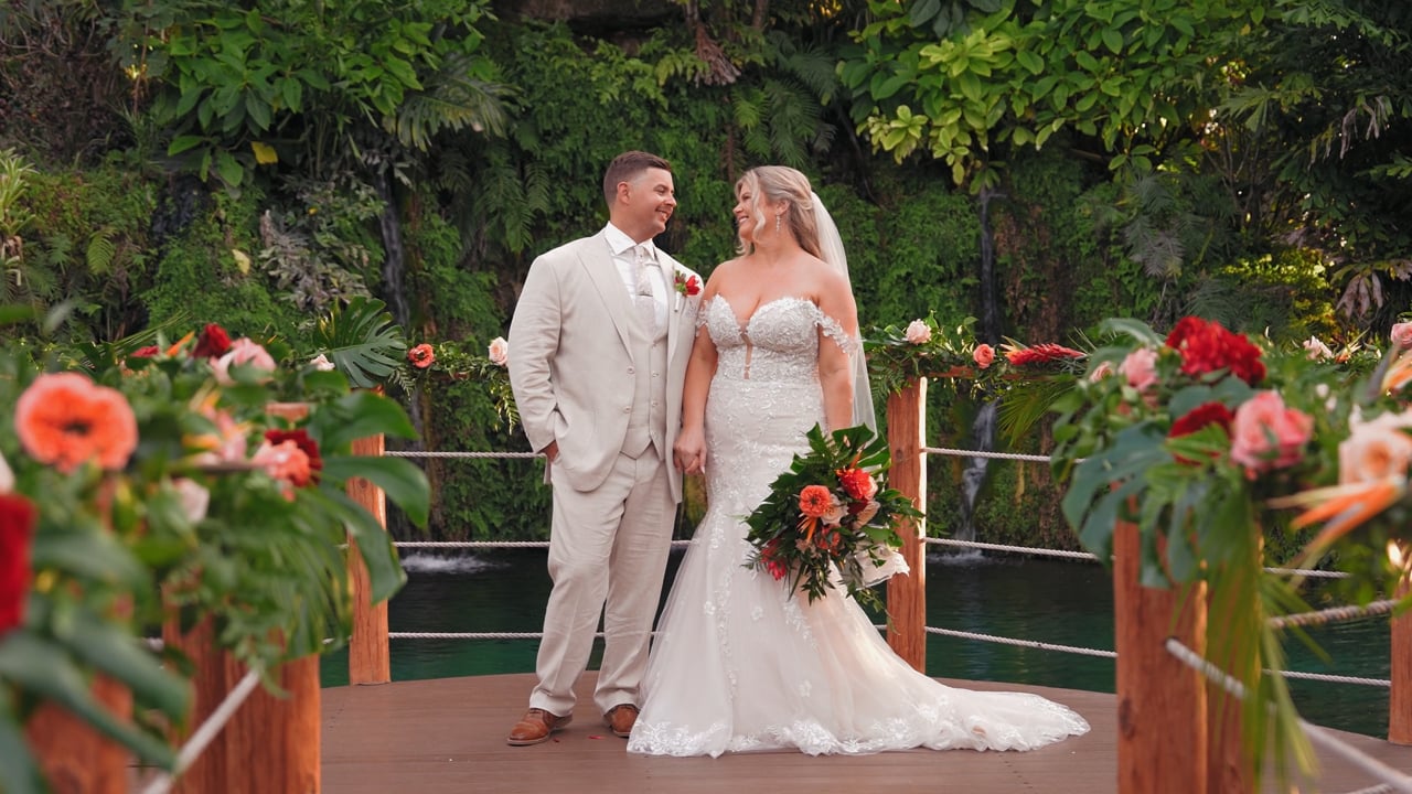 Chelsea and Ben’s wedding film at Longan’s Place