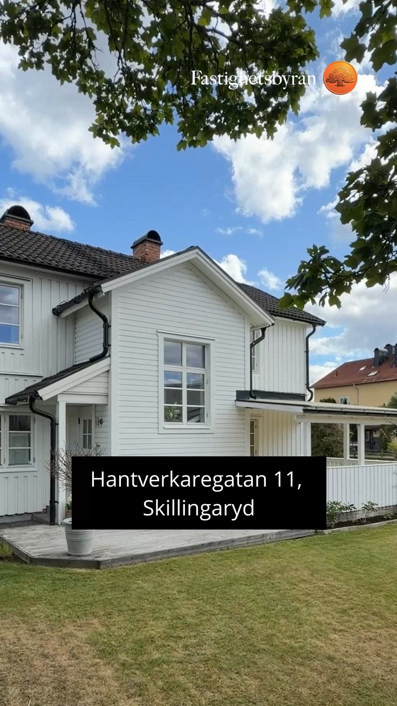 4 rum Villa på Hantverkaregatan 11 Skillingaryd Vaggeryds kommun - video