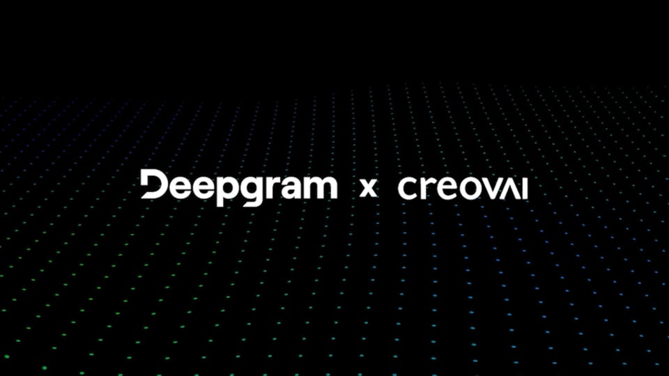Deepgram x Creovai Adam Larsen Testimonial video thumbnail