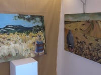 L'artista escalenca Nini exposa 