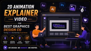 2D Animation Explainer Video For Best Graphics Design Co