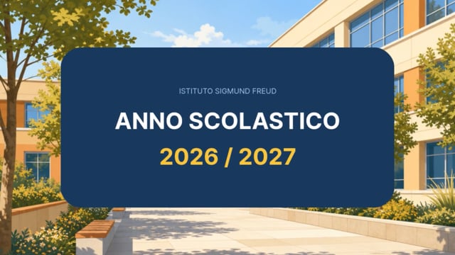 AVVIO ANNO SCOLASTICO 2026/2027