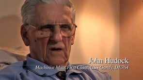 John Hudock, USS Gandy, DE-764